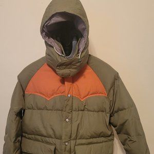 Vintage Camel Down Coat